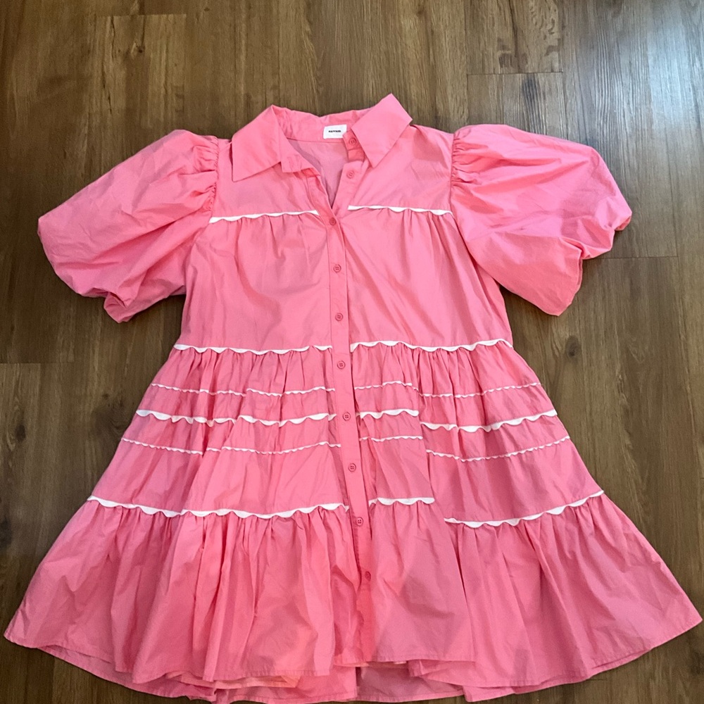LIKE NEW AUREUM Pink Mini Dress